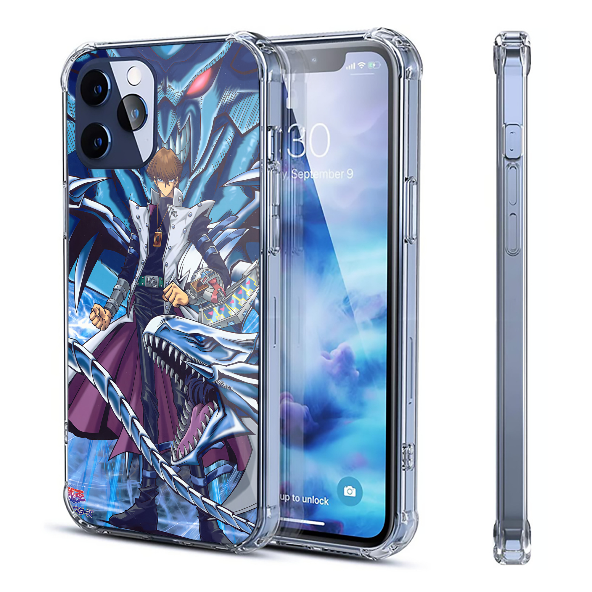 （画像用） 遊☆戯☆王 Yu-Gi-Oh! 【iPhone 12シリーズ対応】透明スマホケース（クリアソフトケース）